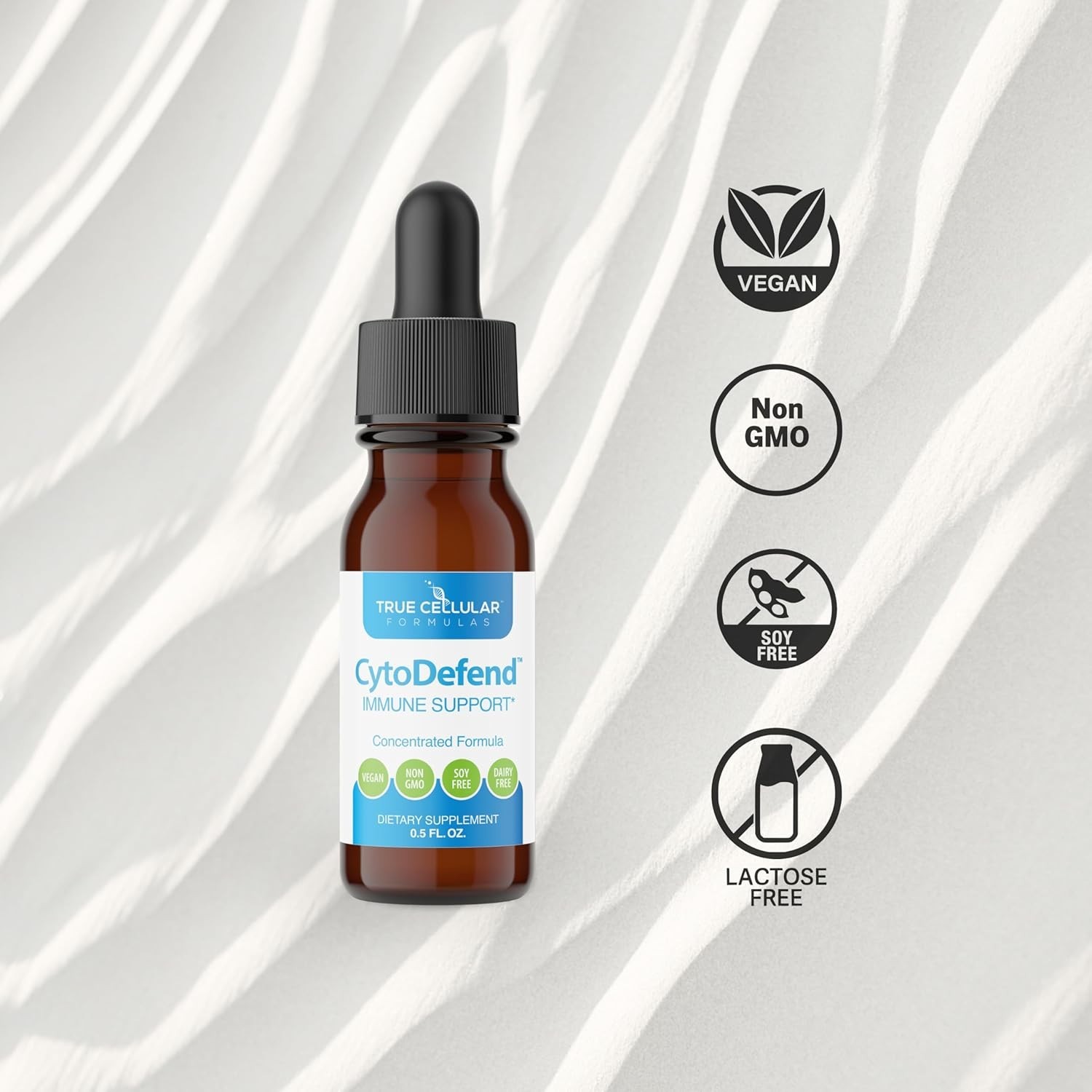 True Cellular Formulas CytoDefend Potent Immune Support 15ml/ 0.5fl oz – Premium