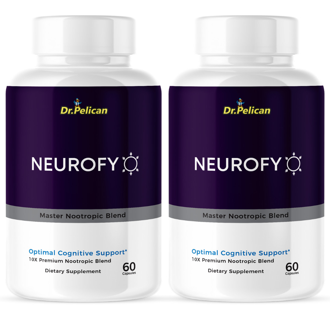 Neurofy- Brain Support- 2 Bottles- 120 Capsules