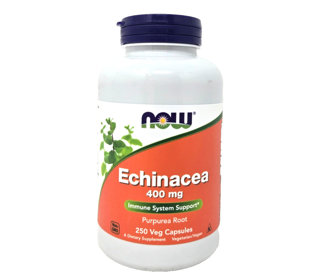 NOW Foods, Echinacea (Purpurea Root) 400 mg, Immune Support, 250 Capsules