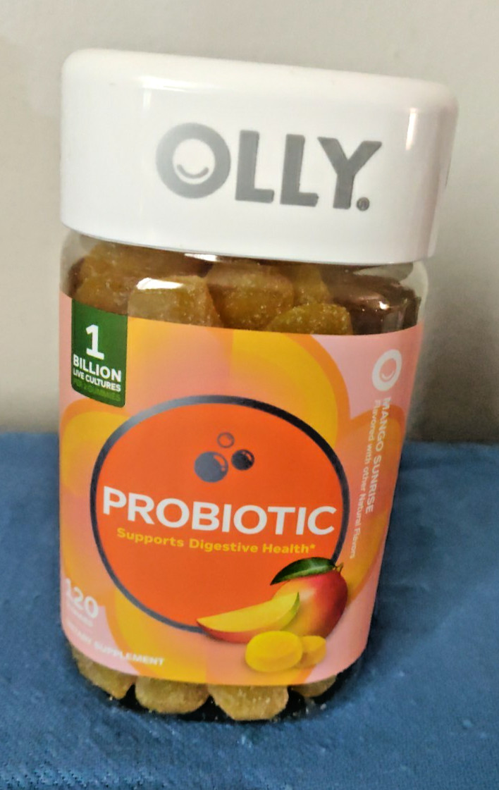 Olly Probiotic Mango Gummy 120 Gummies EXP 02/27/2027