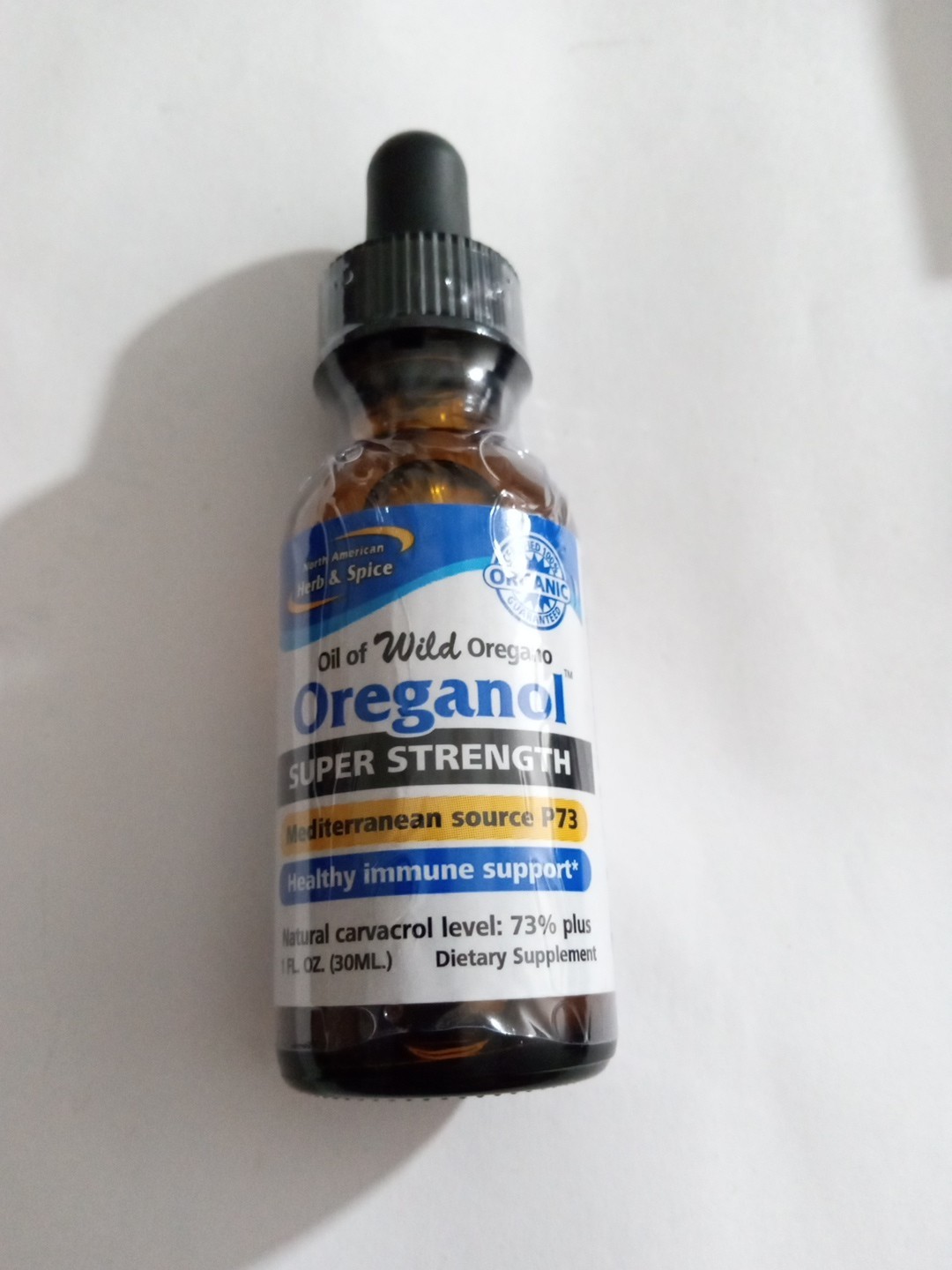 North American Herb & Spice Oil of Wild Oreganol P73 Super Strength 1 fl. oz.