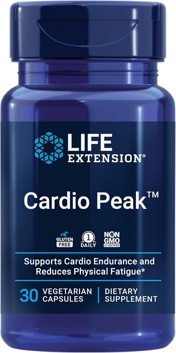 CLEARANCE Life Extension Cardio Peak upgrade Gluten Free, (EXP 06/2026)