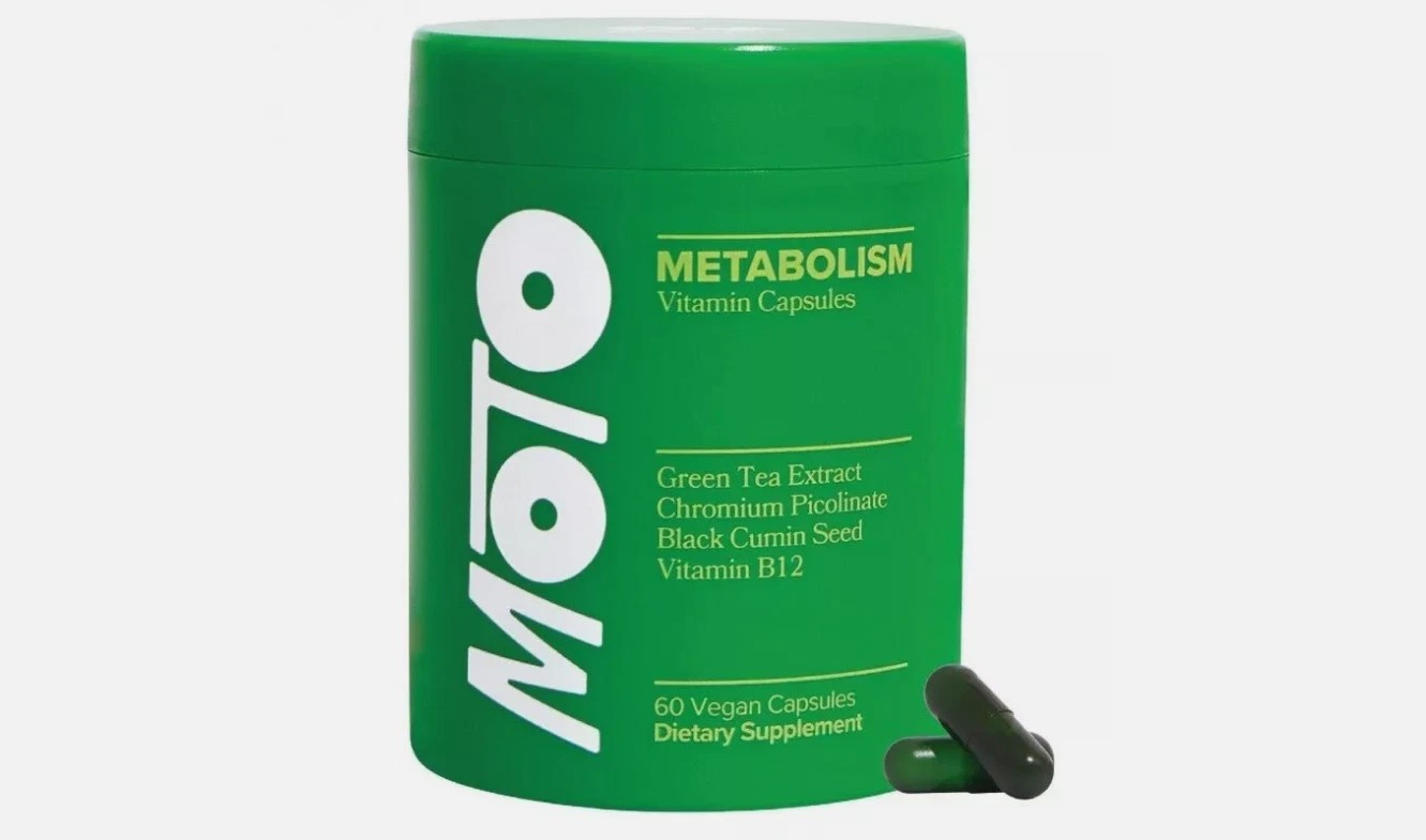 O Positiv Moto Women’s Metabolism Aid Energy&Curb Craving Vegan 60 Cap NEW