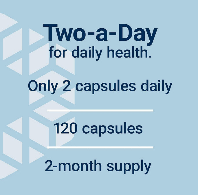 TWO PER DAY MULTIVITAMIN 240 Cap VITAMINS B, C, D, ZINC, MINERAL LIFE EXTENSION