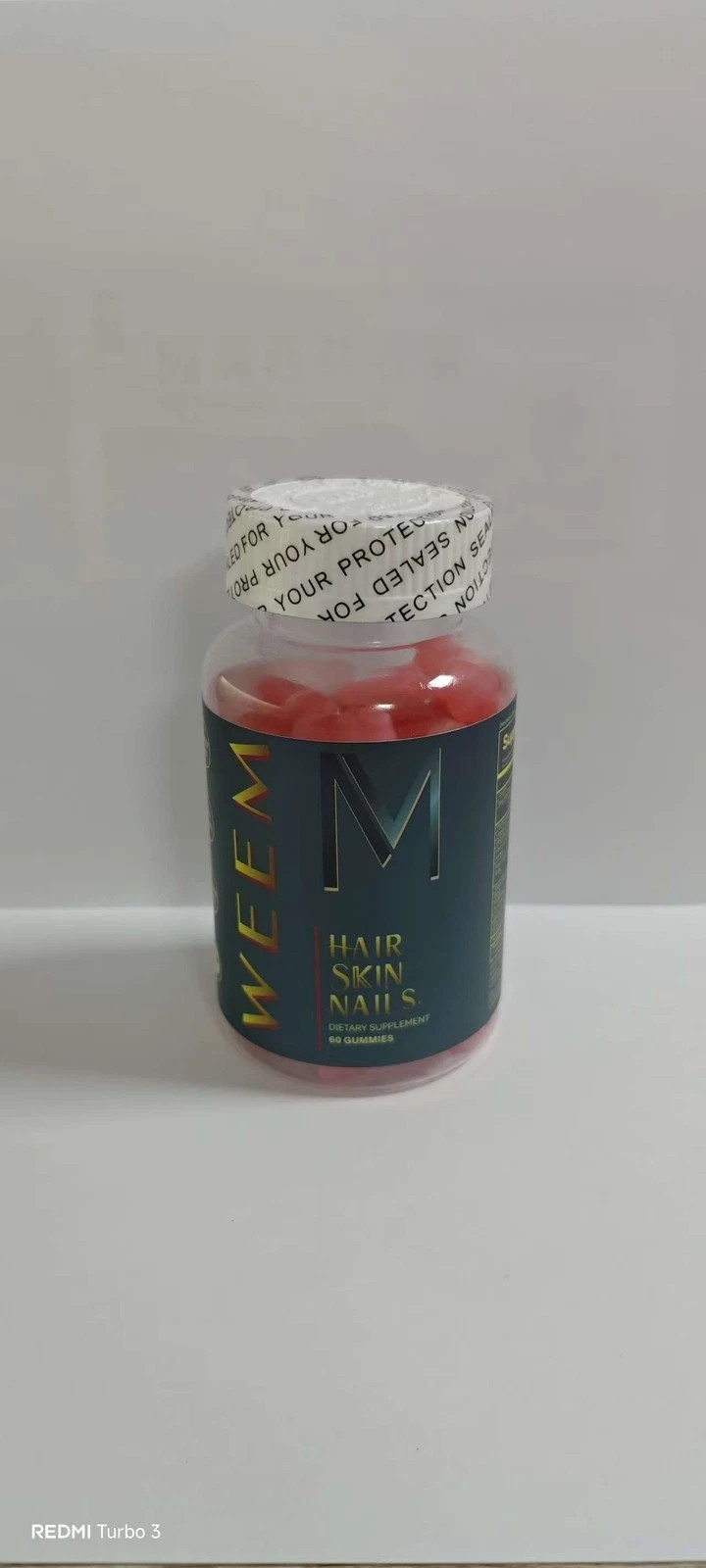 WEEM Hair Skin and Nails Gummies – Supports Healthy Hair – Vegan biotin Vitamins