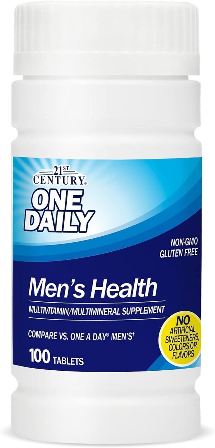 One Daily Men’s Health Tablets, 100 Count