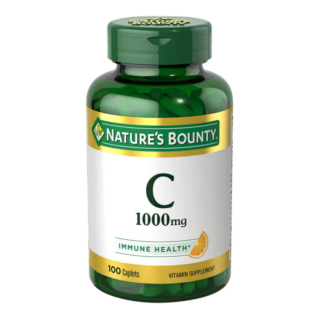 Nature’s Bounty Vitamin C Supplement – 600 Caplets 9/25, 6 Pack