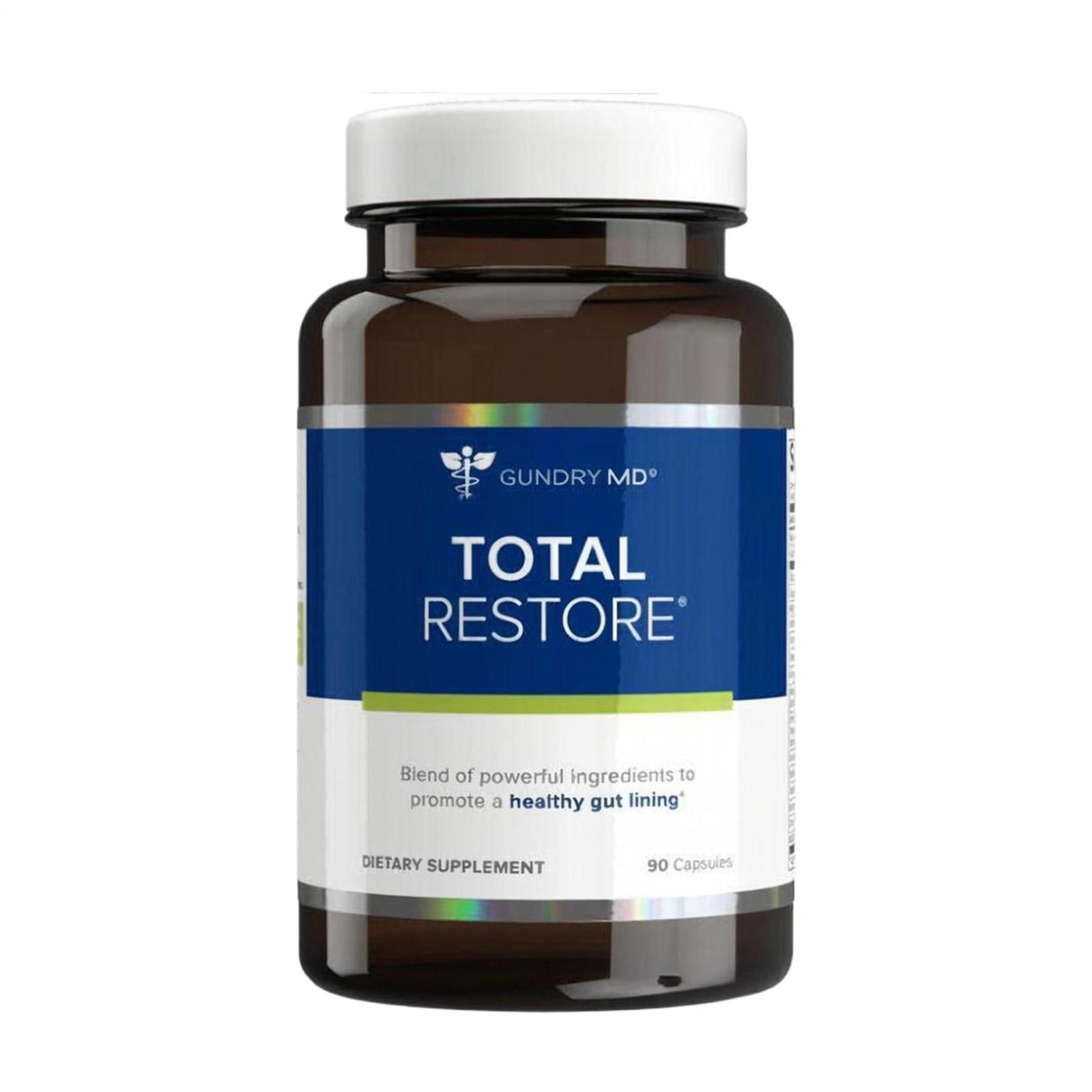 Gundry MD Total Restore Gut Health Supplement 90 Capsules Digestive Aid