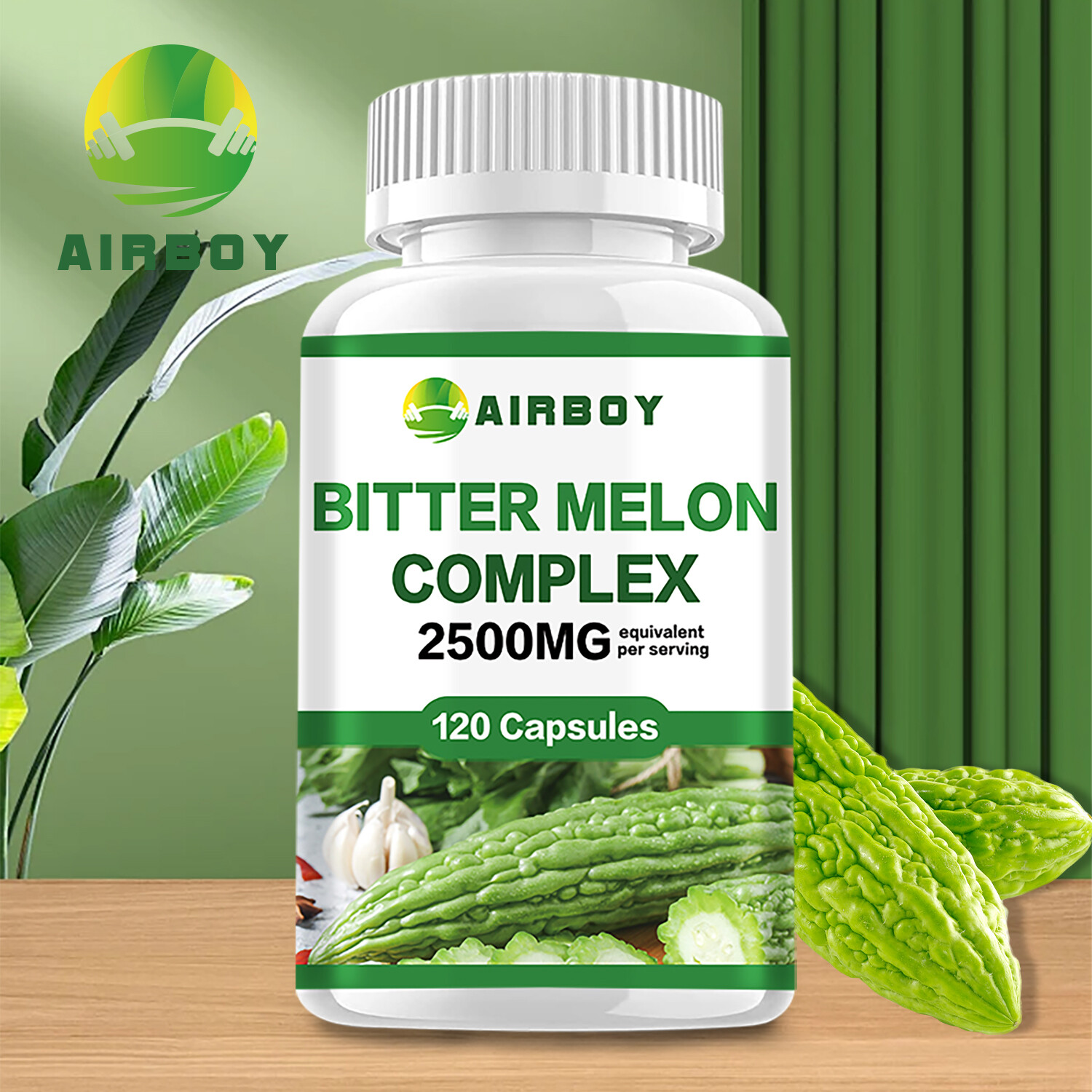120pcs Bitter Melon Complex – Blood Sugar Support, Weight Lose, Cleanse & Detox