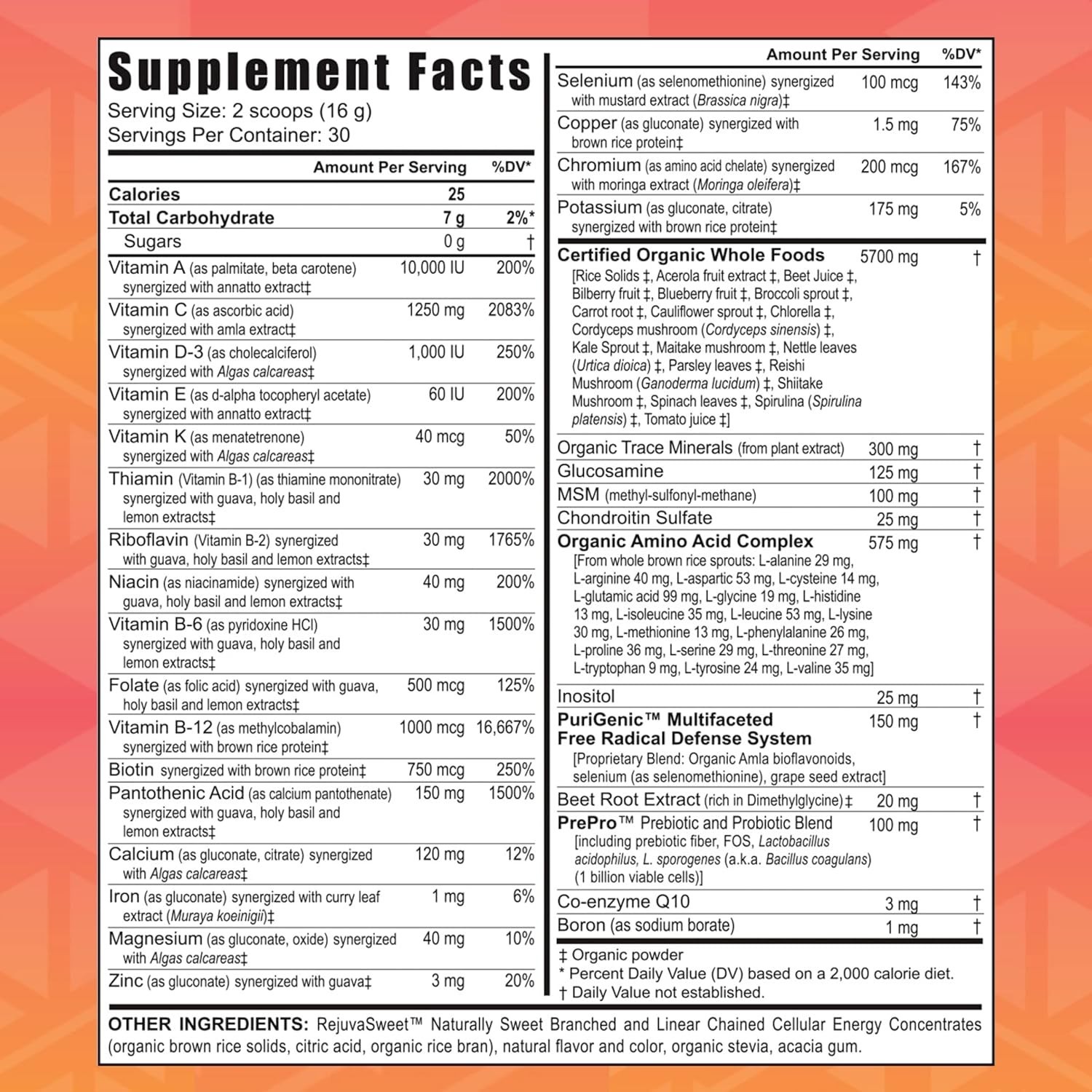 Youngevity Beyond Tangy Tangerine 2.0 Citrus Peach Fusion | Buy More SAVE MORE