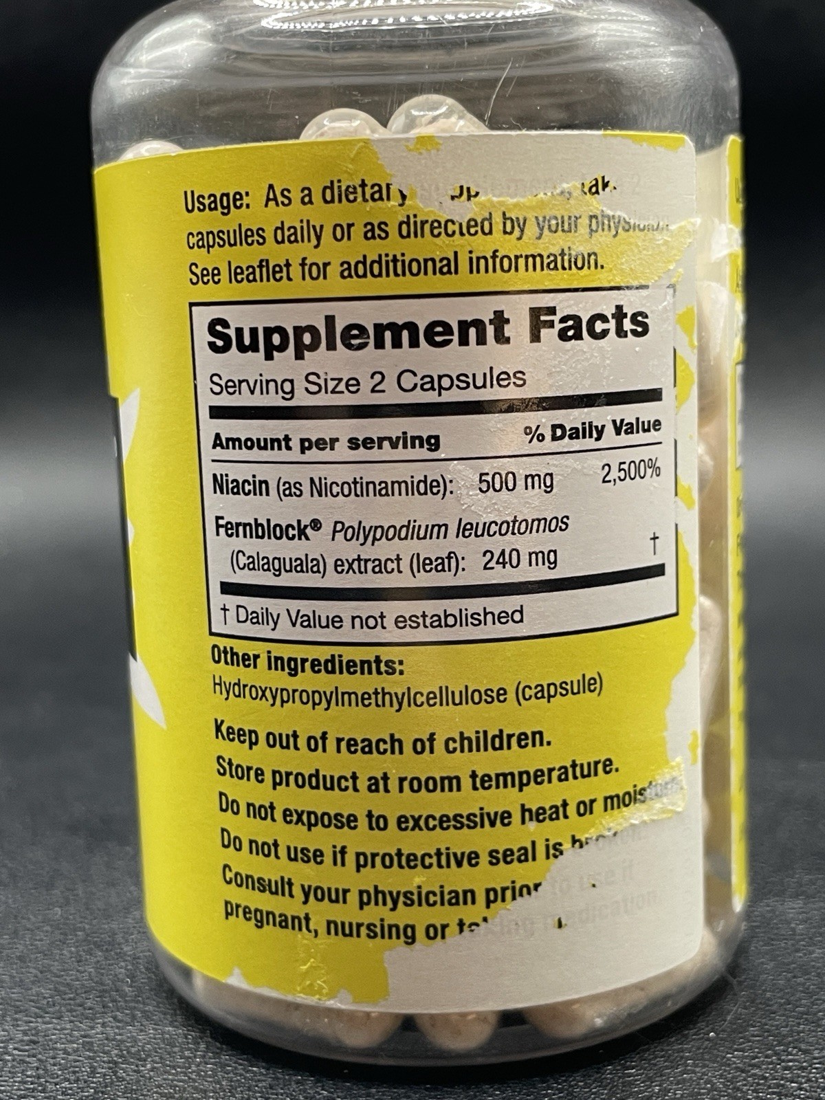 Heliocare Advanced Niacin B3 120 Capsules 240mg Fernblock Exp 9/2027 Supplement
