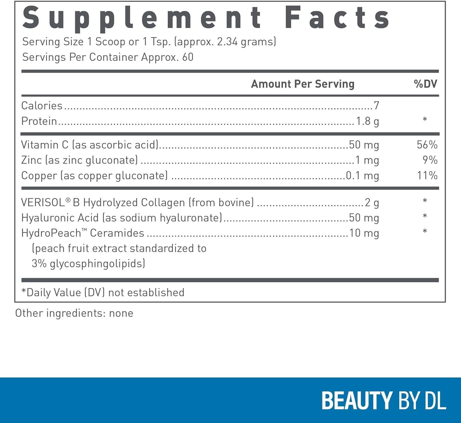 Anti-Aging Hydrolyzed Collagen+ | 4.9 Oz Powder for Radiant Skin and Elasticity