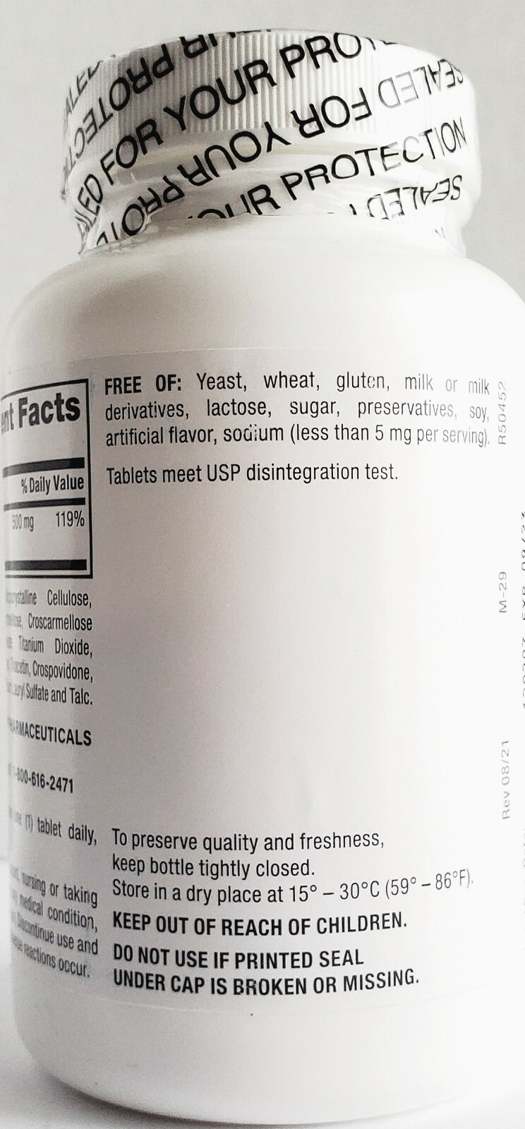Major Magnesium 500mg 100ct Tablets – (3 Pack) – Exp Date 06-2025