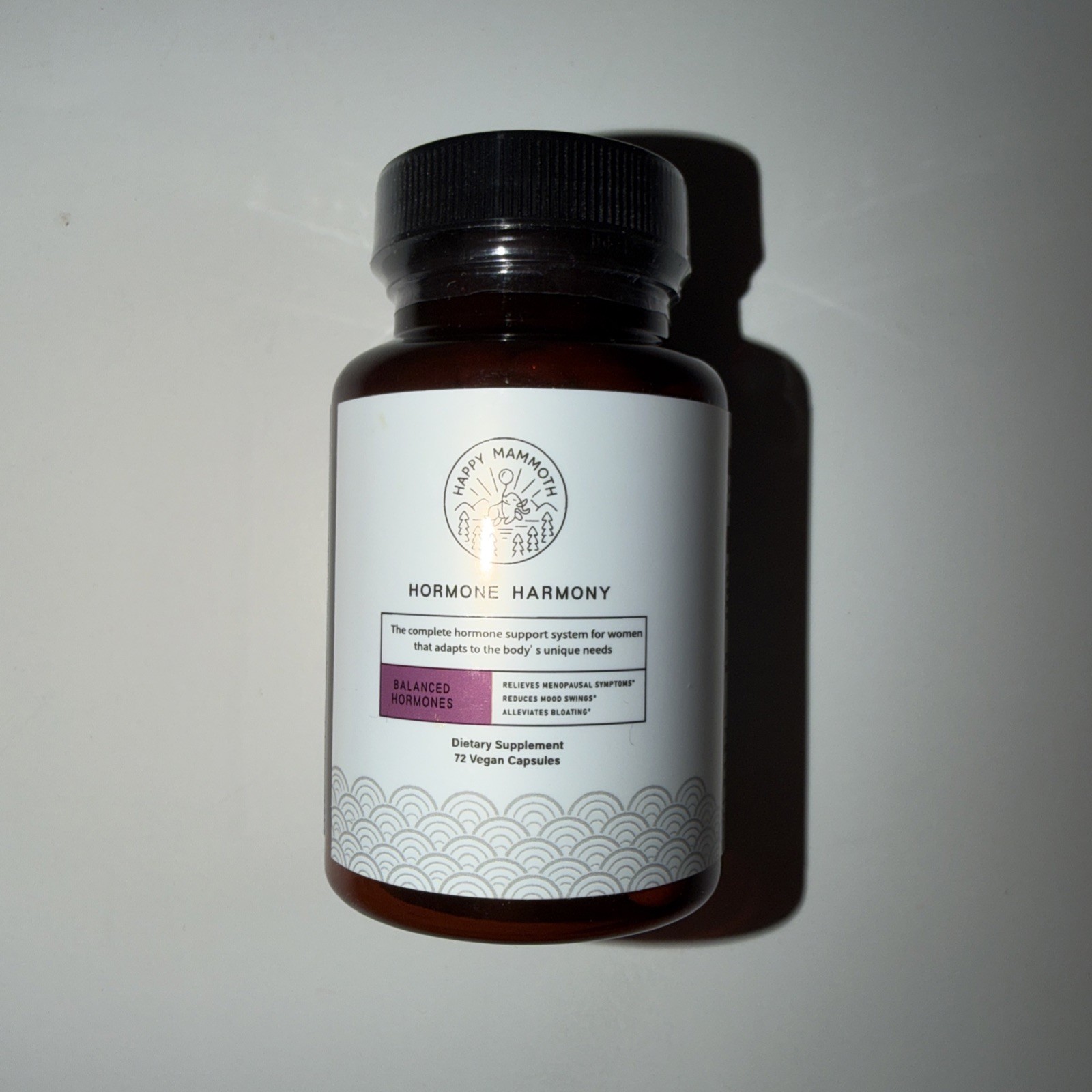 Happy Mammoth Hormone Harmony Natural Hormonal Support for Women 72 Capsules USA