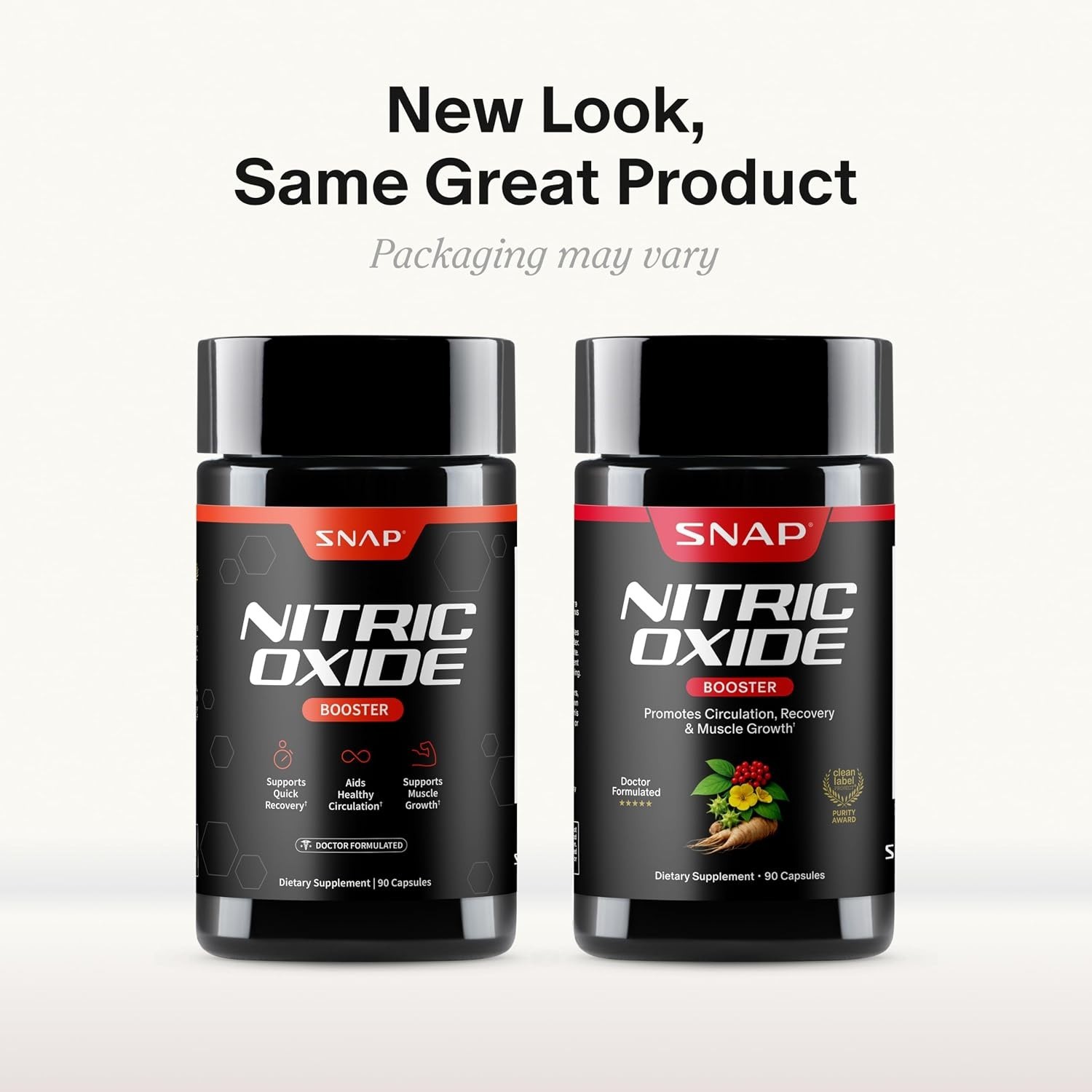 Nitric Oxide Booster for Stamina & Circulation – 90 Capsules