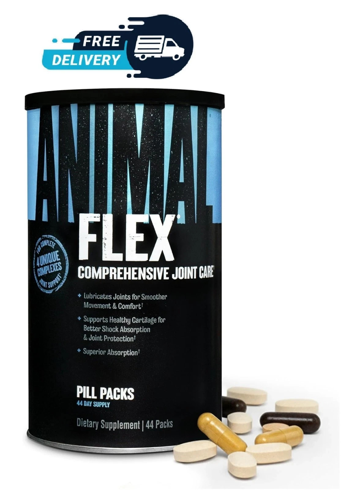 UNIVERSAL NUTRITION ANIMAL FLEX Comprehensive Joint Care Support 44 Packs