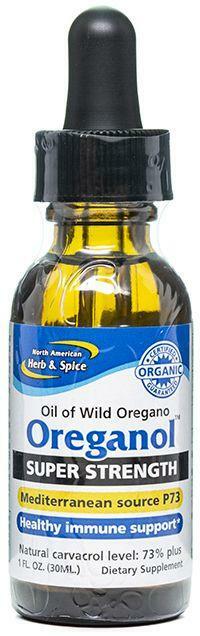 1 oz Oil Oregano Oreganol SUPER Strength P73 North American Herb Spice EXP 03/27