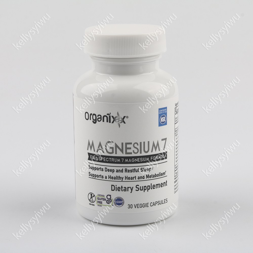Organixx Magnesium Supplement, 7 Natural Magnesium Capsules Sleep Support Blend1