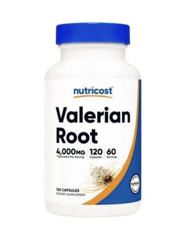 Nutricost Valerian Root Capsules 1000mg, 120 Caps – Gluten Free, Non-GMO