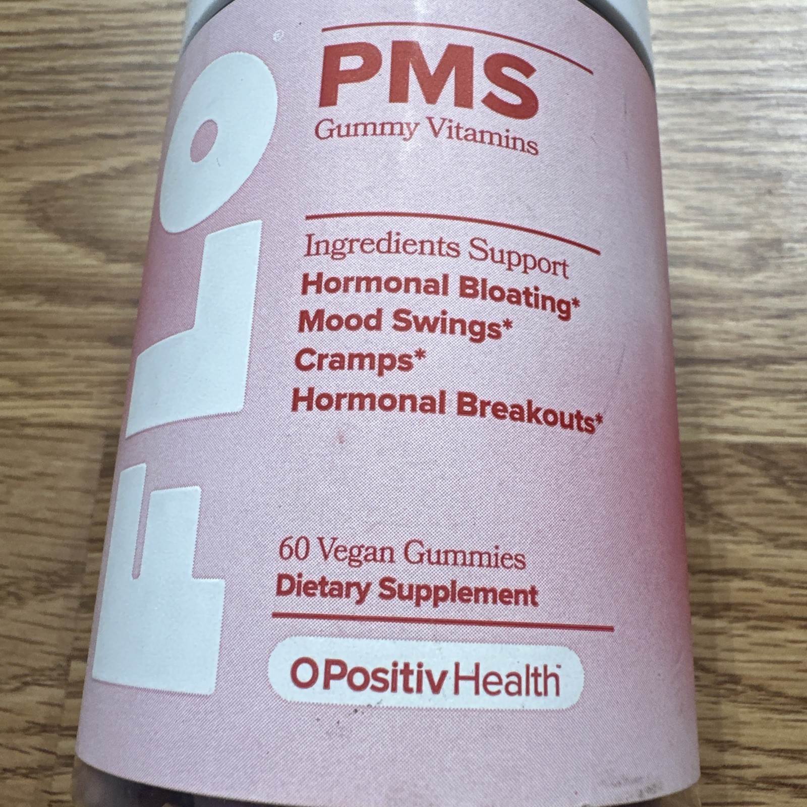O Positiv FLO PMS Gummy Vitamins for Women with PMS 60 Gummies 6/2026