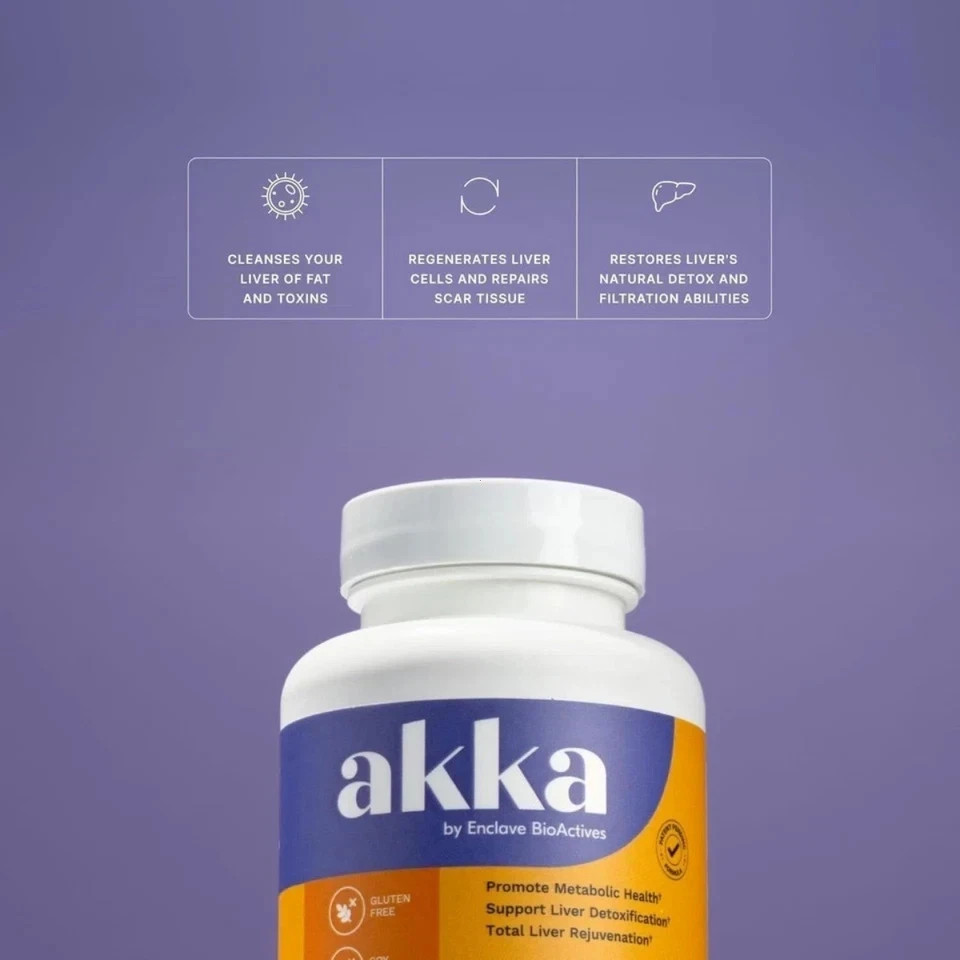 AKKA Premium Liver Cleanse Detox & Repair–Superbiotic, Gut Health & Milk Thistle