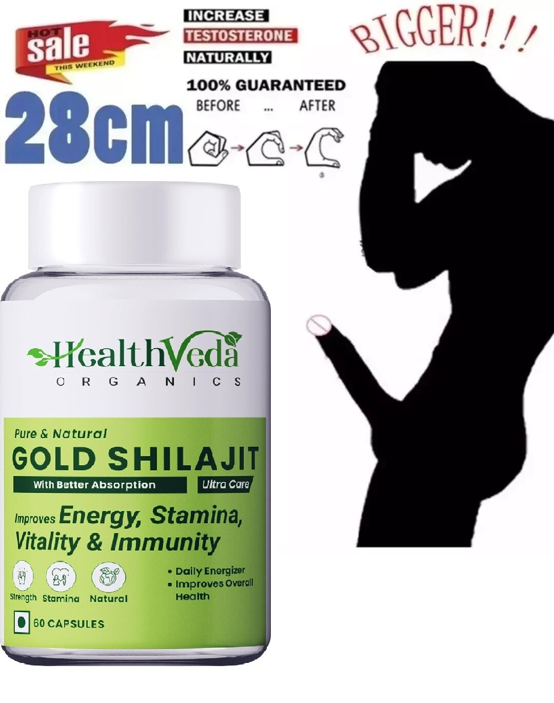 Pure Himalayan Shilajit GOLD Supplement Organic, Extremely Potent , Fulvic Acid