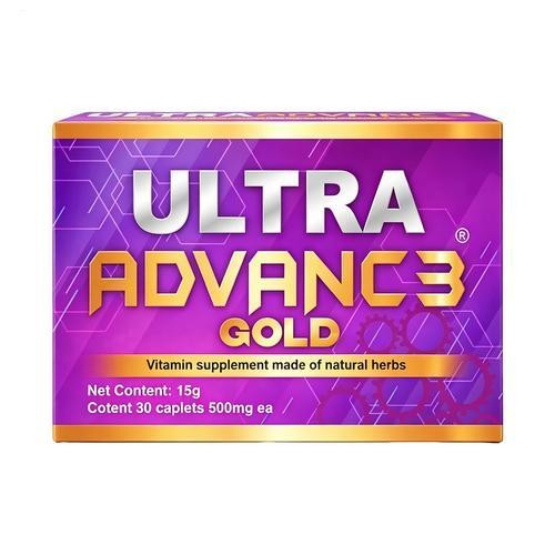 Ultra Advance Vitamin & Mineral Supplement 30 Capsules 500 Mg