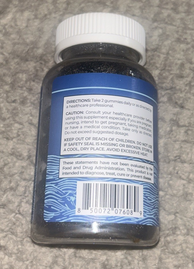 Nobi Nutrition ~ Magnesium Glycinate Gummies 600Mg ~ 60ct ~ Sealed ~ Exp.09/2026
