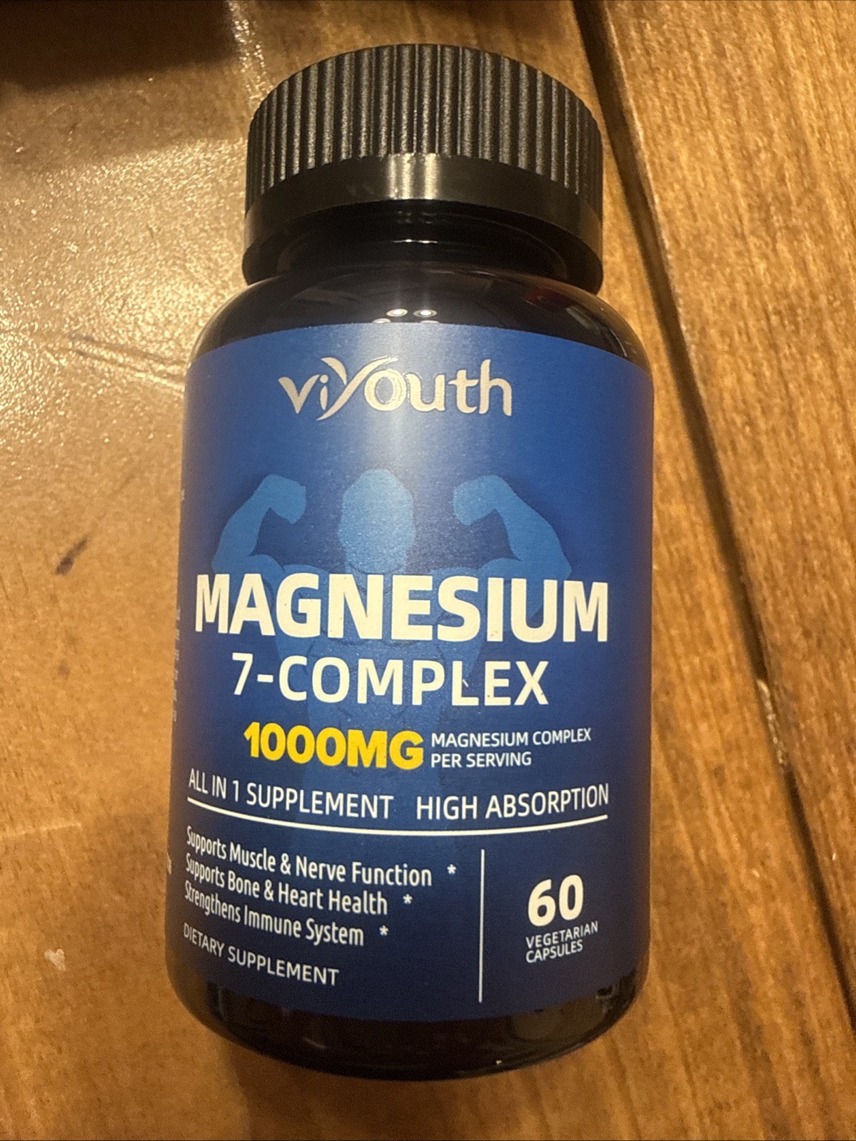 Vi Youth Magnesium 7 Complex 1000 MG High Absorption- 60 Capsule – EXP 2/29