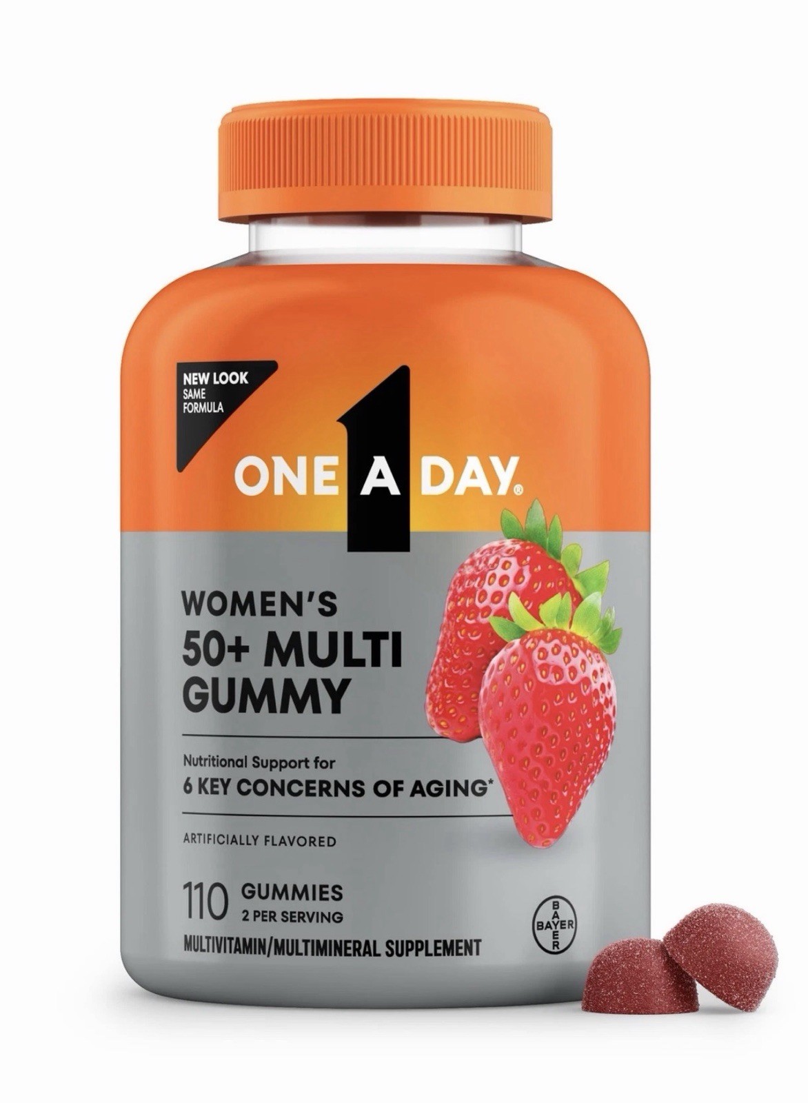One A Day Multivitamin for Women 50 and Over, 110 Count (Pack of 1), Multi