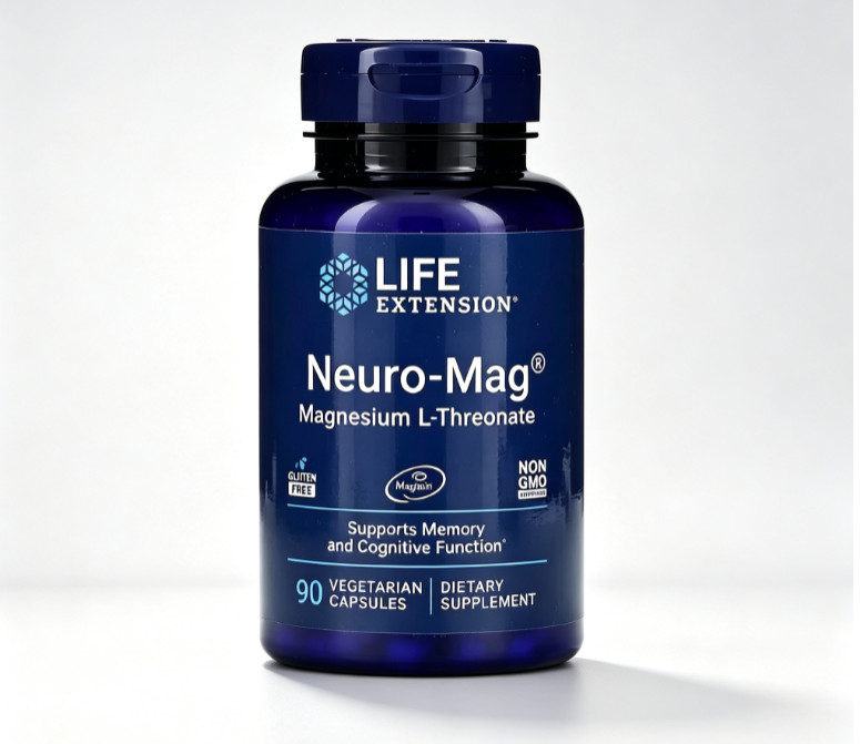 Neuro-Mag Magnesium L-Threonate from 2000 mg Magtein – Life Extension 90caps