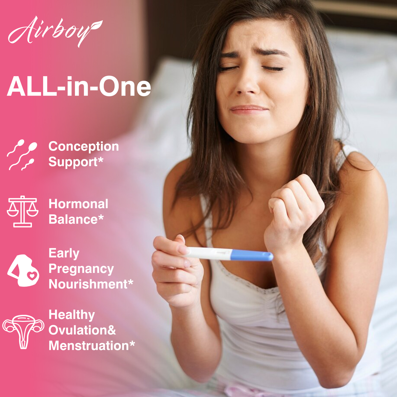 120pcs Female Fertility Support – Hormonal Estrogen Balance, Fertility Support