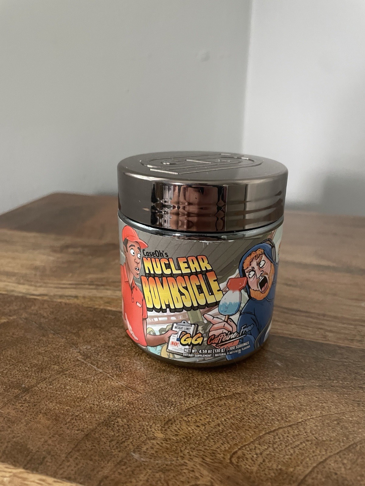 Gamer Supps GG® Caffeine Free – CaseOh’s Nuclear Bombsicle 100 Servings