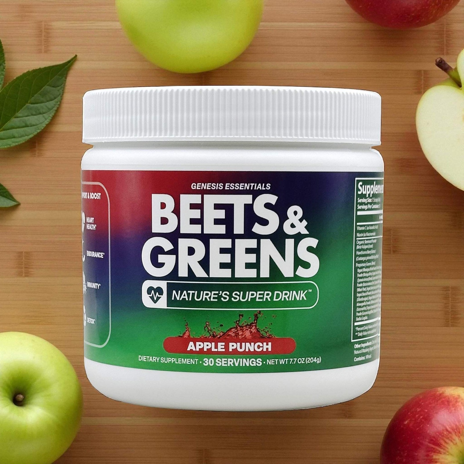 Beets&Greens-Apple -Nitric Oxide Booster, Immune Booster, Nature’s Super Drink!