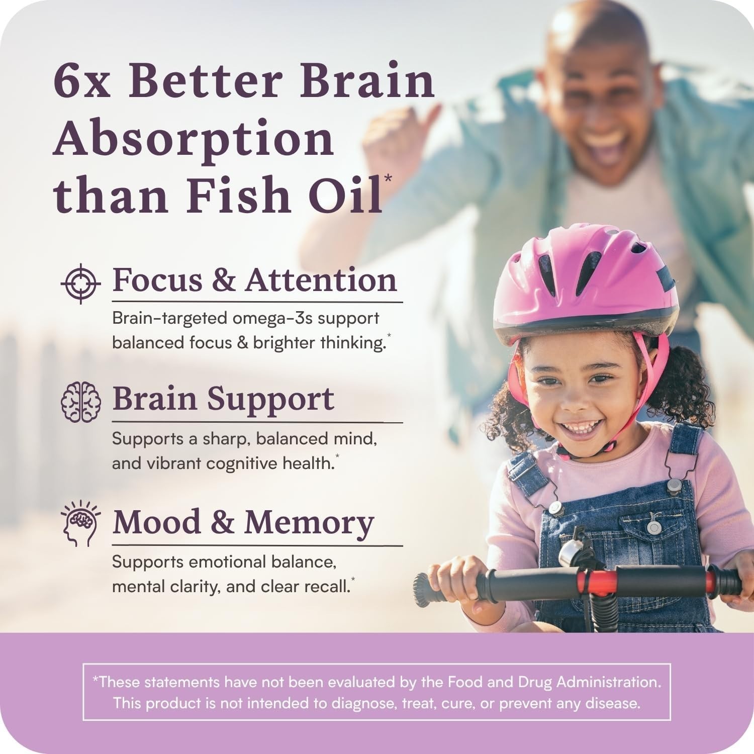 Omega w/LYSOVETA LPC | EPA & DHA Supplements for Brain Health | Focus Attenti…