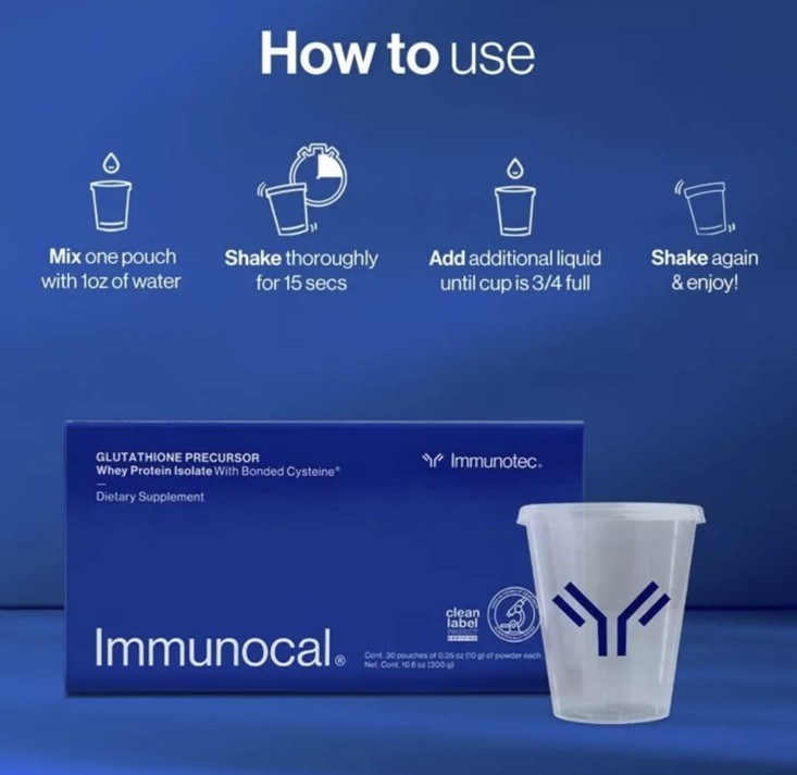 Immunocal Classic Blue Glutathione Precursor EXP 2028/2029 FREE SHIPPING✅✅✅
