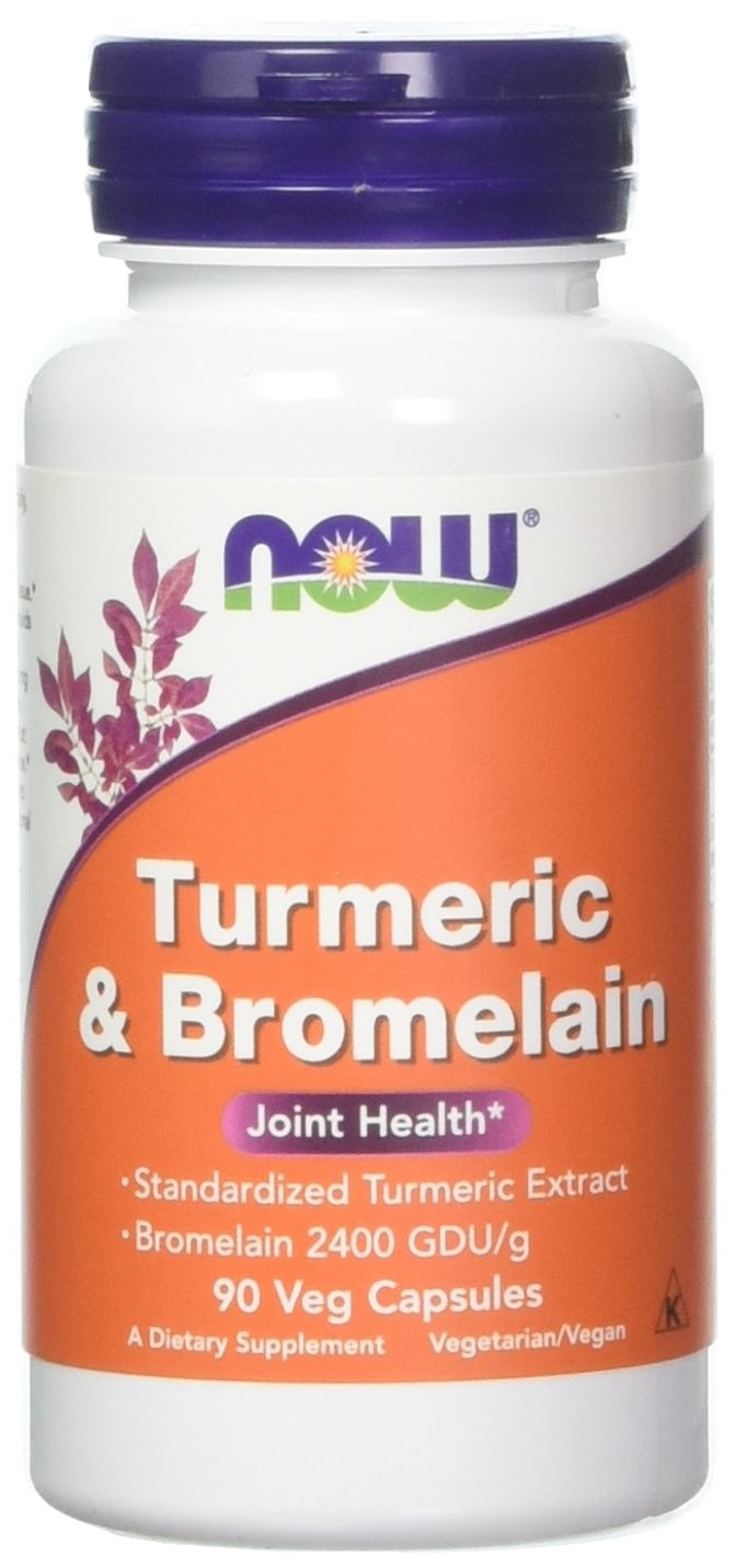 Turmeric And Bromelain Joint Support Herbal Supplement 90 Count Pack Of 2