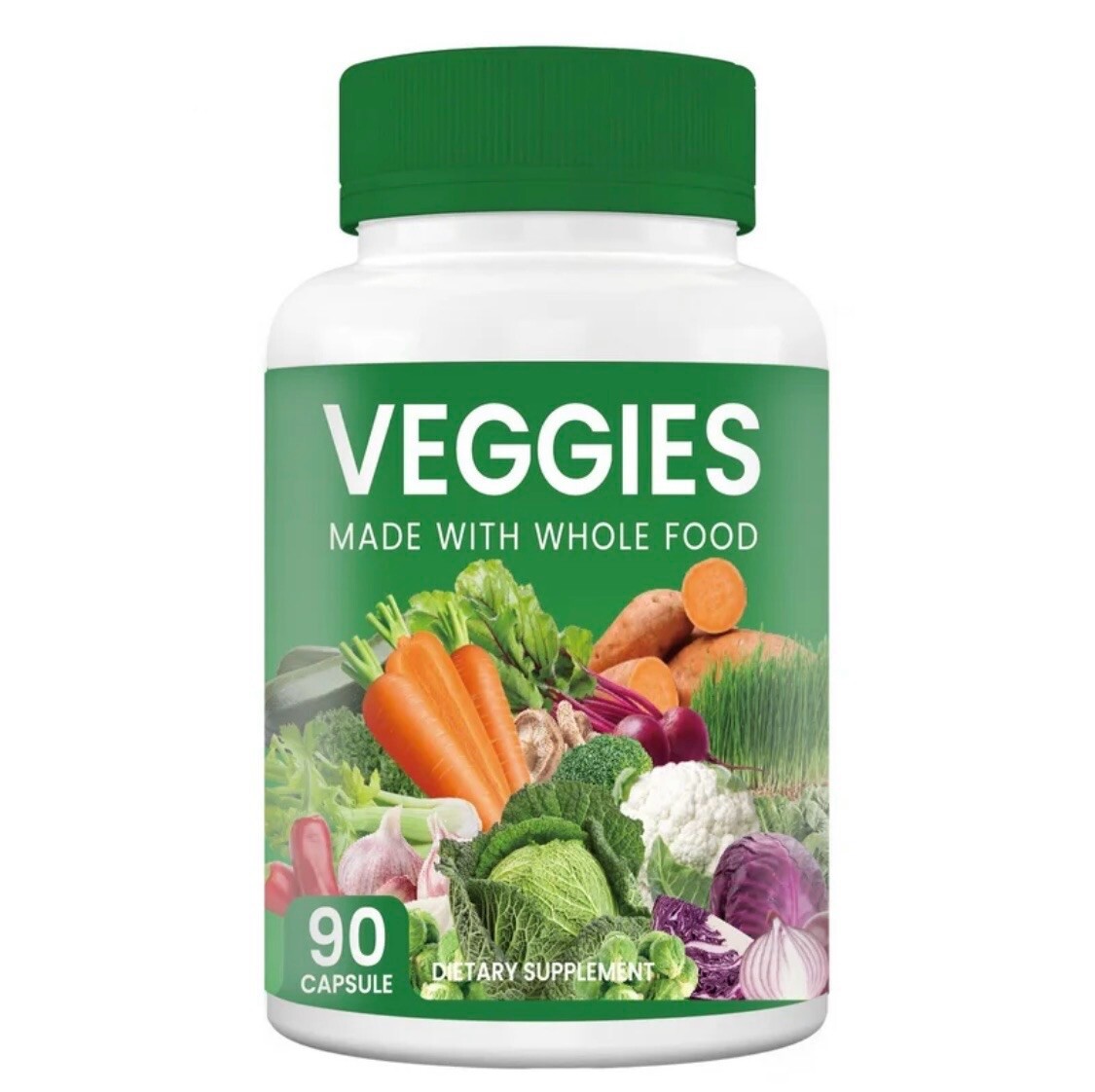 Fruits & Veggies Capsules with Whole Food Ingredients Suppliment Balance Energy