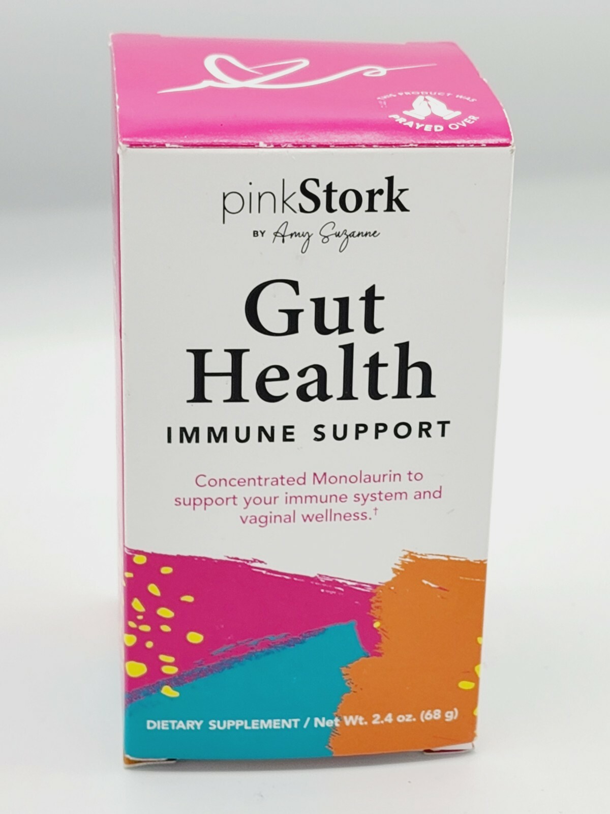 Pink Stork By Amy Suzanne Gut Health Immune Support 2.4 oz 90 Servings 05/2022