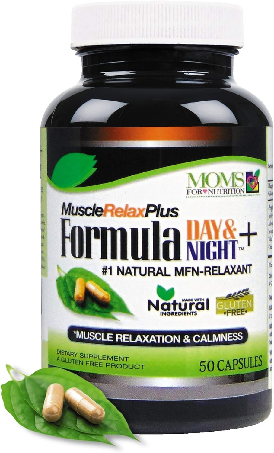 Muscle Relax Formula plus – Large 1,150 Milligram Support – Daytime/Nighttime 24