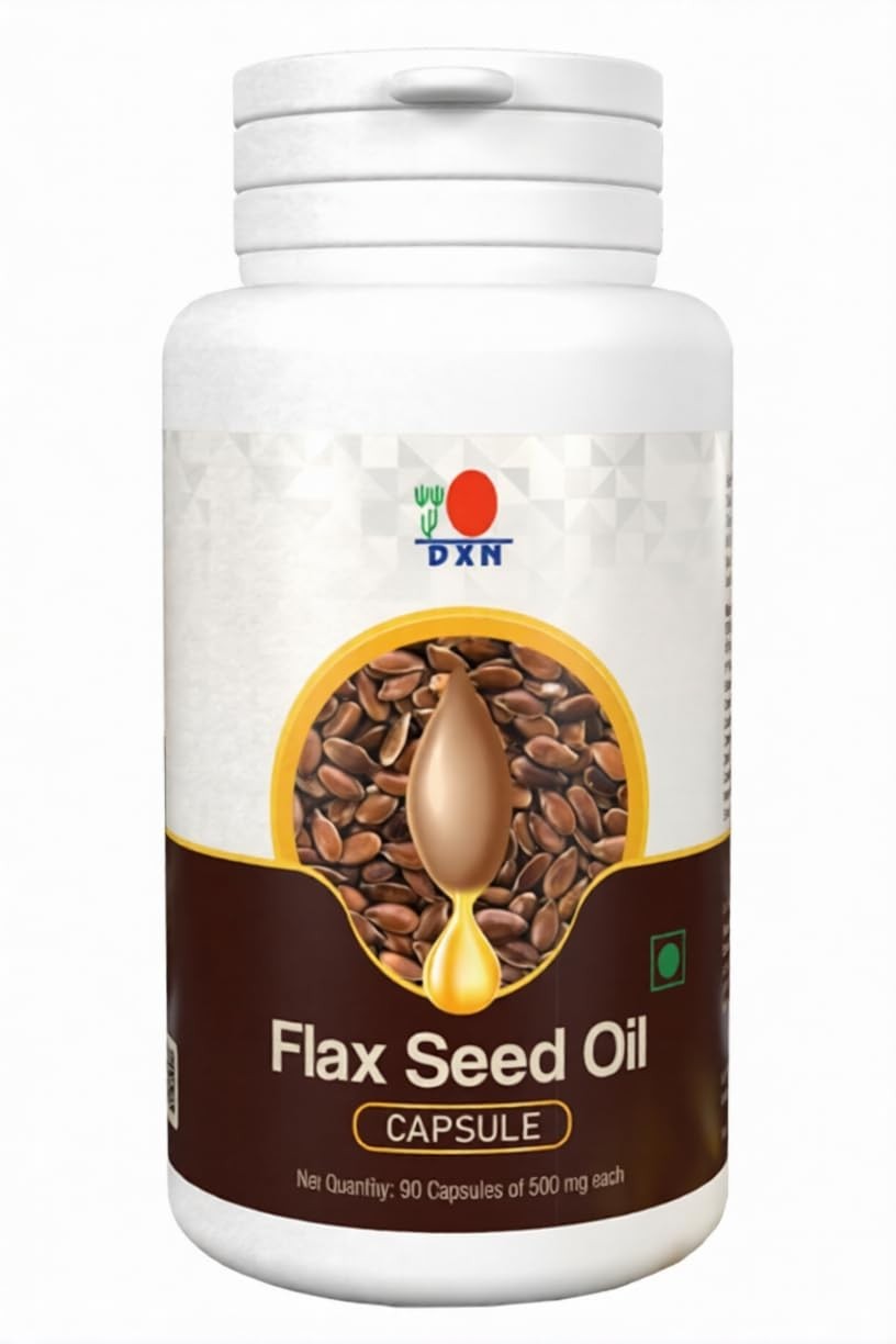 DXN Flax Seed Oil 90 Capsules LONG EXPIRY