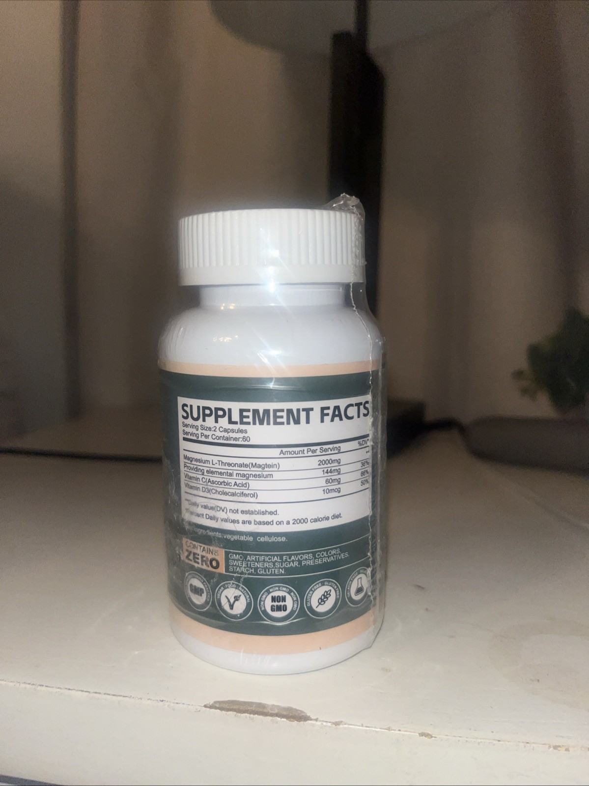 ACEYO Magnesium L-Threonate 120ct ~ Dietary Supplement Exp 2027