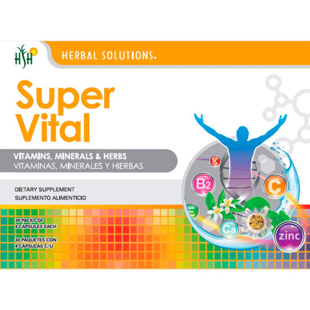 Herbal Solutions Super Vital – Comprehensive Daily Wellness Formula