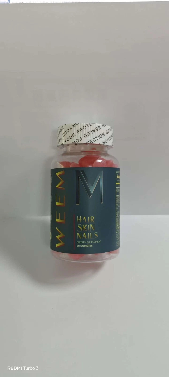 WEEM Hair Skin and Nails Gummies – Supports Healthy Hair – Vegan biotin Vitamins