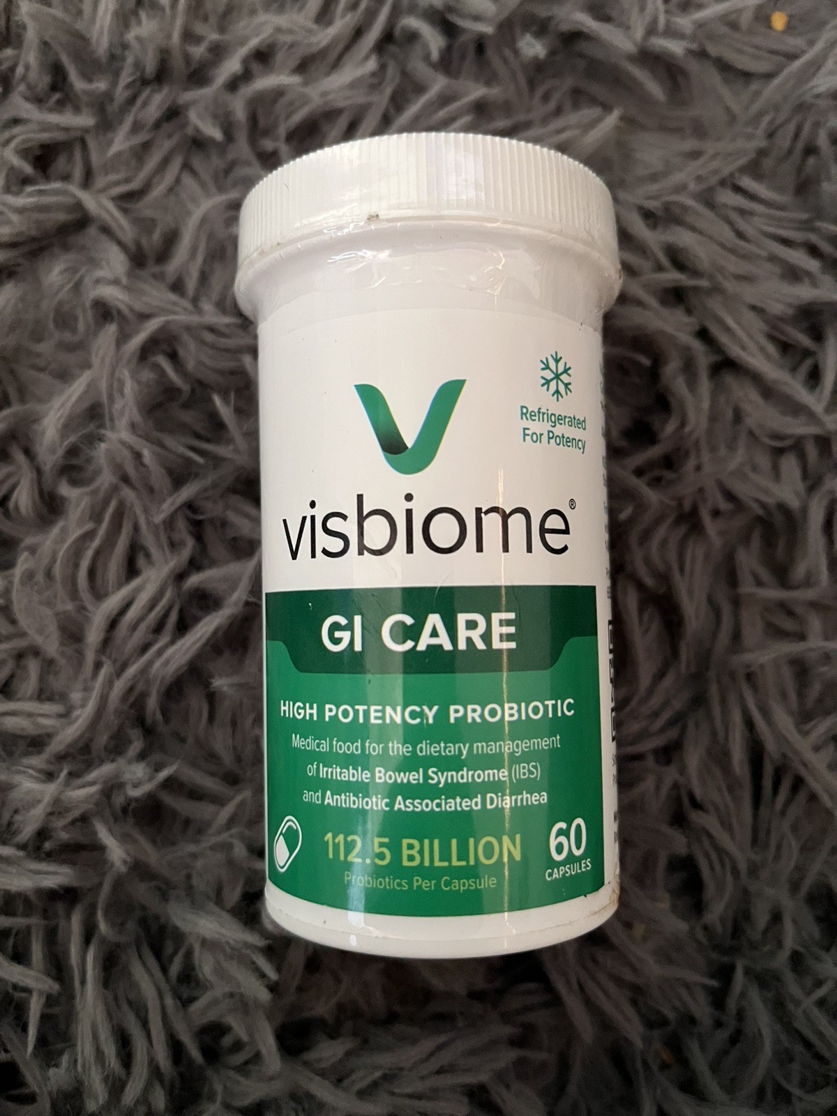 Visbiome® GI Care – High Potency Probiotic – 112.5 60 Count (Pack of 3) Exp4/26