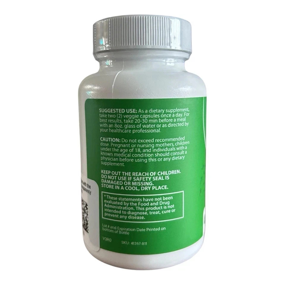 3PACKS RosabeIIa Superfood Capsules-Pure Moringa Powder, Skin&Gut Health Moringa