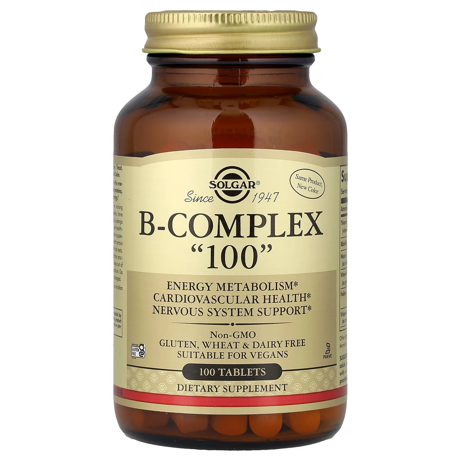 2 X Solgar, B-Complex “100”, 100 Tablets