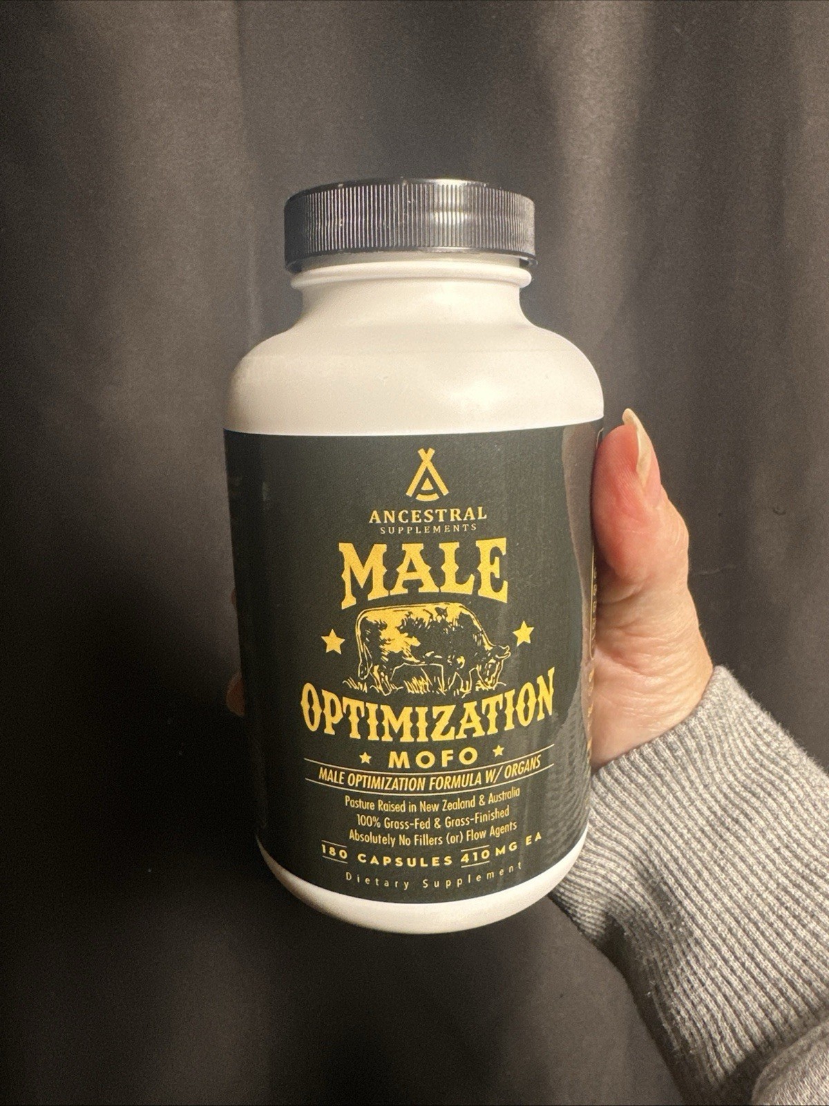 Ancestral Supplements Mofo, Supplements for Men, Support for Test and Energy