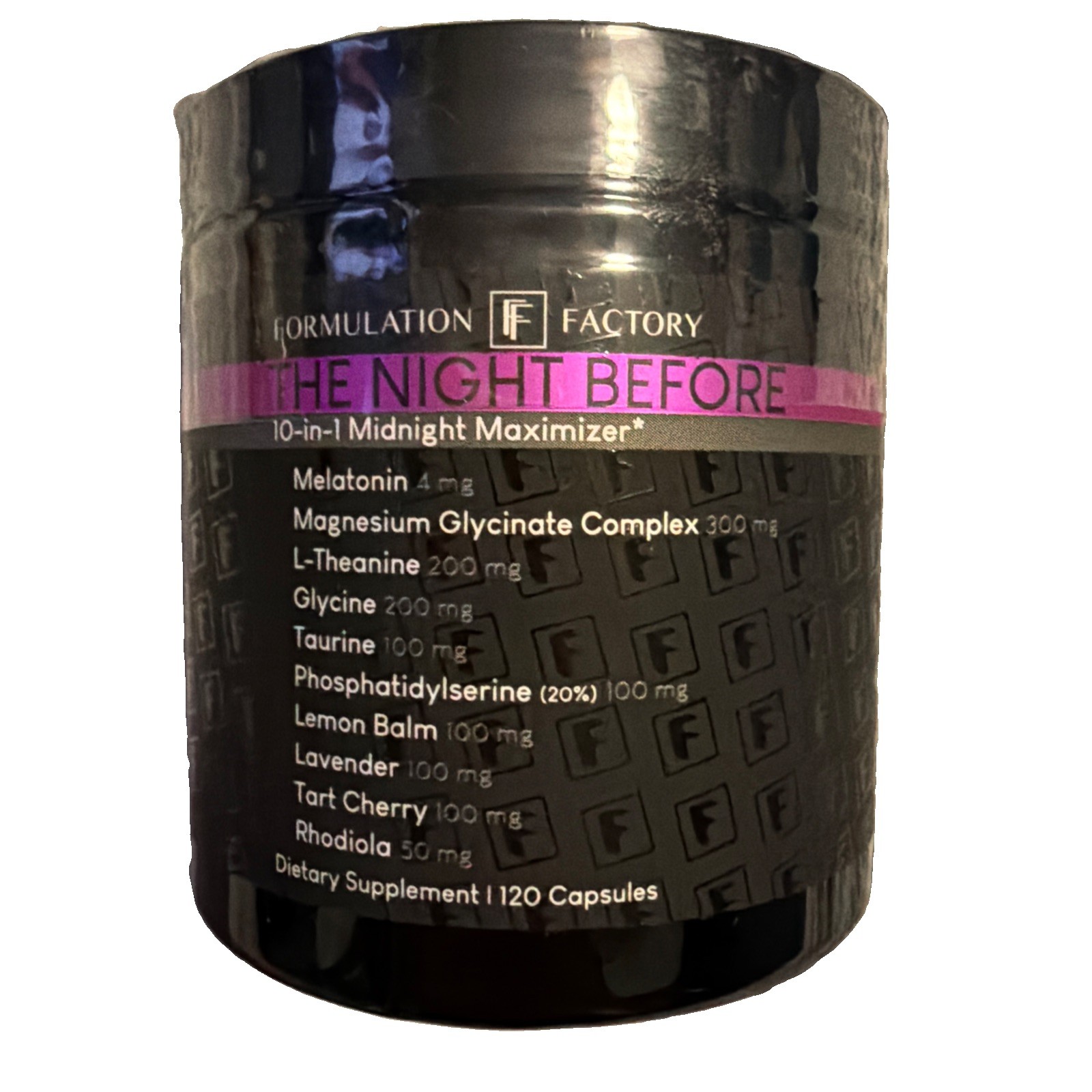 Formulation Factory The Night Before 10-in-1 Midnight Maximizer Sleep – 120 CT