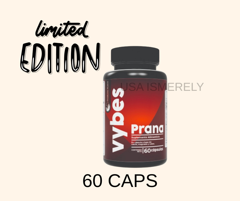 Ismerely PRANA 60 caps limited edition. Articulaciones,inflamacion,sistema inmun